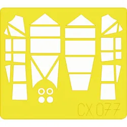 Eduard CX077 1/72 Fi 156 Storch Sticker for Aircraft