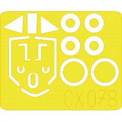 Eduard CX078 1/72 Fw 190A Sticker for Aircraft