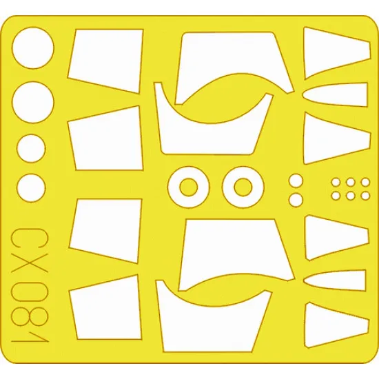 Eduard CX081 1/72 F-104 Sticker for Aircraft