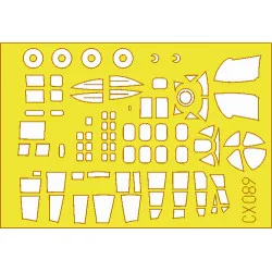 Eduard CX089 1/72 He 111 Sticker for Aircraft