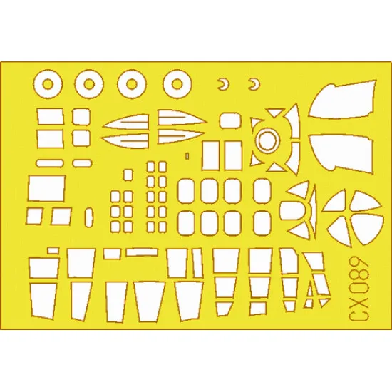 Eduard CX089 1/72 He 111 Sticker for Aircraft
