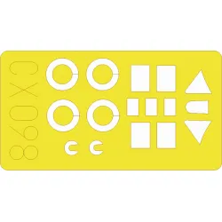 Eduard CX098 1/72 MC 202 Folgore Sticker for Aircraft