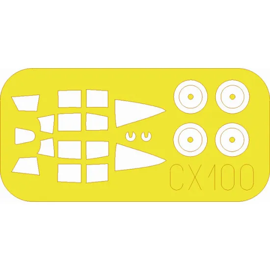 Eduard CX100 1/72 N1K1-Ja George Sticker for Aircraft