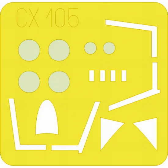 Eduard CX105 1/72 Hunter F Mk.6 Sticker for Aircraft