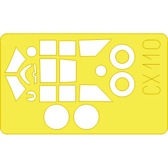 Eduard CX110 1/72 P-47D-20 Sticker for Aircraft