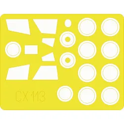 Eduard CX113 1/72 P-3C Sticker for Aircraft