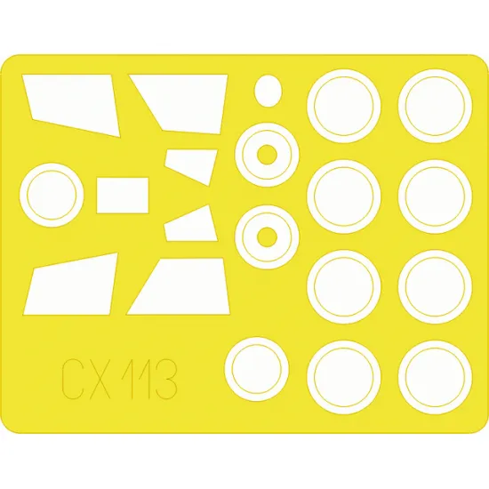 Eduard CX113 1/72 P-3C Sticker for Aircraft