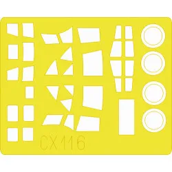 Eduard CX116 1/72 PV-1 Ventura Sticker for Aircraft