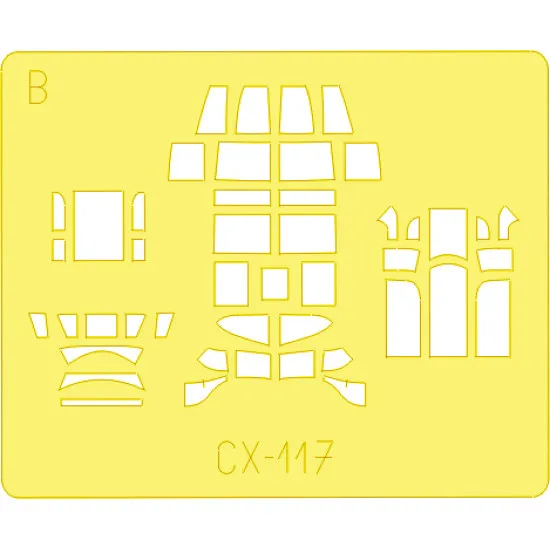 Eduard CX117 1/72 Lancaster B Mk.I/Mk.III Sticker for Aircraft