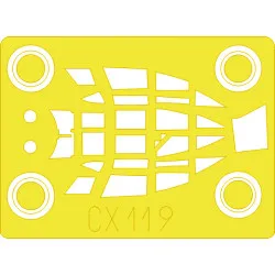 Eduard CX119 1/72 Mosquito Fighter Sticker for Aircraft