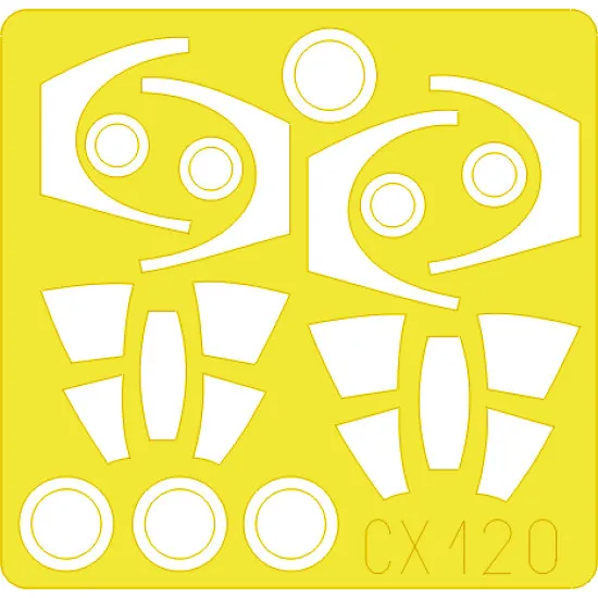 Eduard CX120 1/72 A-7D/E Sticker for Aircraft