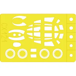 Eduard CX121 1/72 Mosquito Bomber Sticker for Aircraft