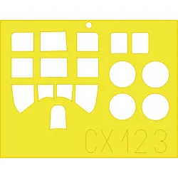 Eduard CX123 1/72 F4F Sticker for Aircraft