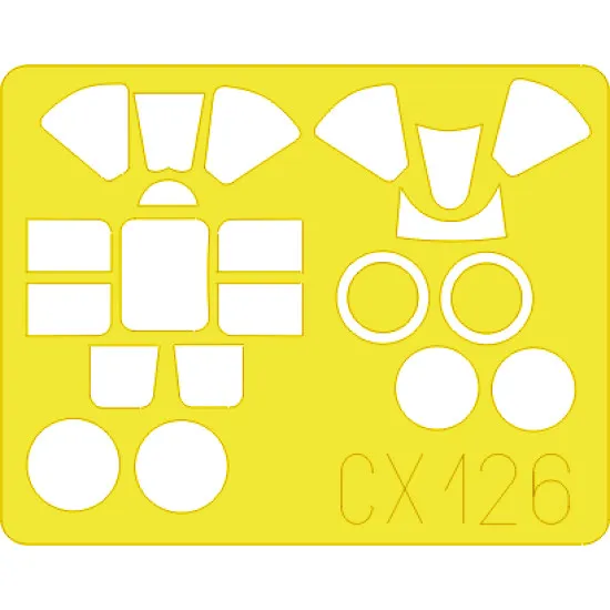 Eduard CX126 1/72 F6F Sticker for Aircraft
