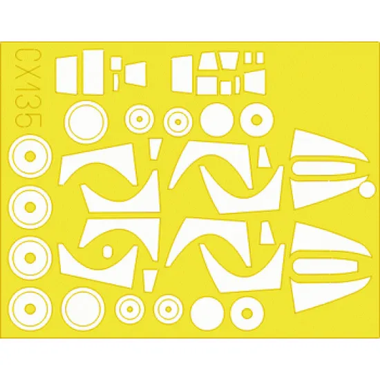 Eduard CX135 1/72 RF-4 Sticker for Aircraft