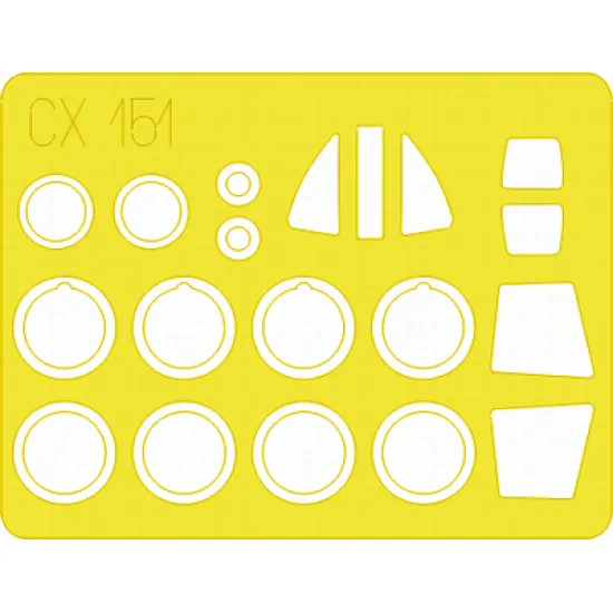 Eduard CX151 1/72 TSR 2 Sticker for Aircraft