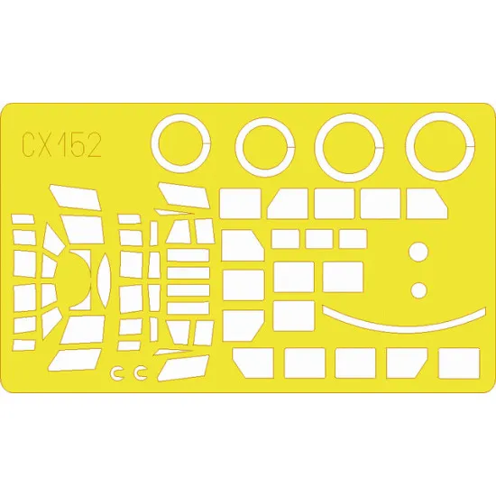 Eduard CX152 1/72 Ju 52/3m Sticker for Aircraft