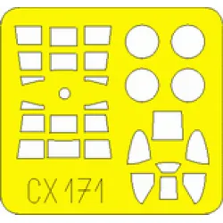 Eduard CX171 1/72 F4U-1 Birdcage Sticker for Aircraft