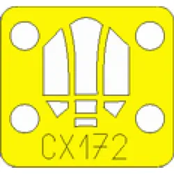 Eduard CX172 1/72 Bf 109G-10 Sticker for Aircraft