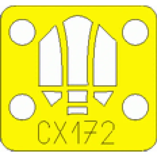 Eduard CX172 1/72 Bf 109G-10 Sticker for Aircraft