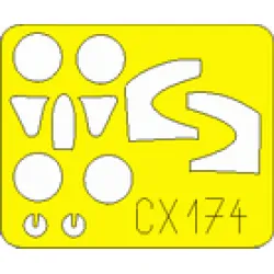 Eduard CX174 1/72 MiG-21bis Sticker for Aircraft