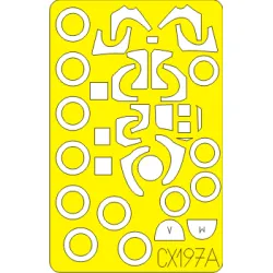 Eduard CX197 1/72 He 219A Uhu Sticker for Aircraft