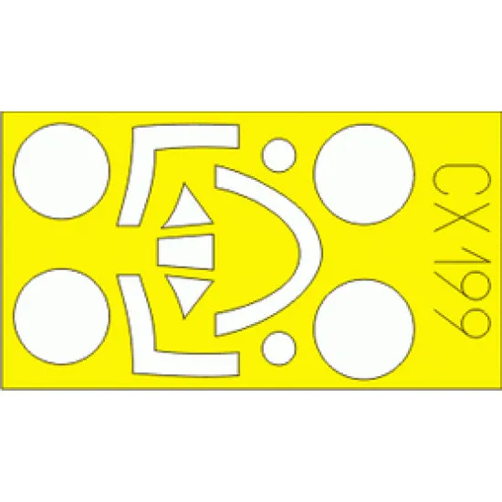 Eduard CX199 1/72 Sea Fury FB Mk.II Sticker for Aircraft