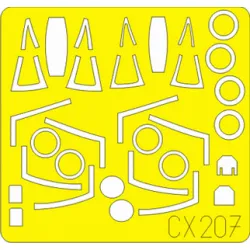 Eduard CX207 1/72 A-7 Sticker for Aircraft
