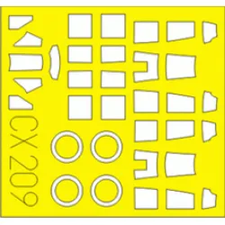 Eduard CX209 1/72 A6M2 Zero Sticker for Aircraft