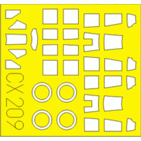 Eduard CX209 1/72 A6M2 Zero Sticker for Aircraft