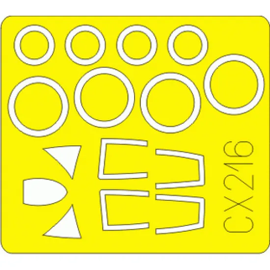Eduard CX216 1/72 Su-15 Flagon Sticker for Aircraft