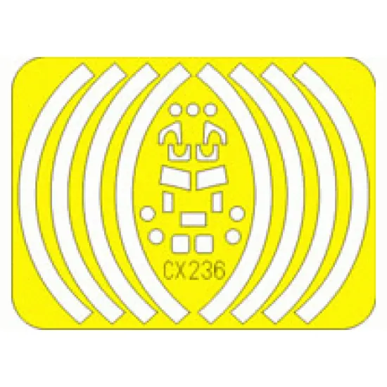 Eduard CX236 1/72 E-2C Sticker for Aircraft