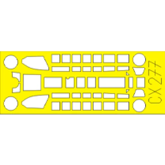 Eduard CX277 1/72 Bf 110C Sticker for Aircraft