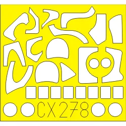 Eduard CX278 1/72 Mi-24V Hind E Sticker for Aircraft
