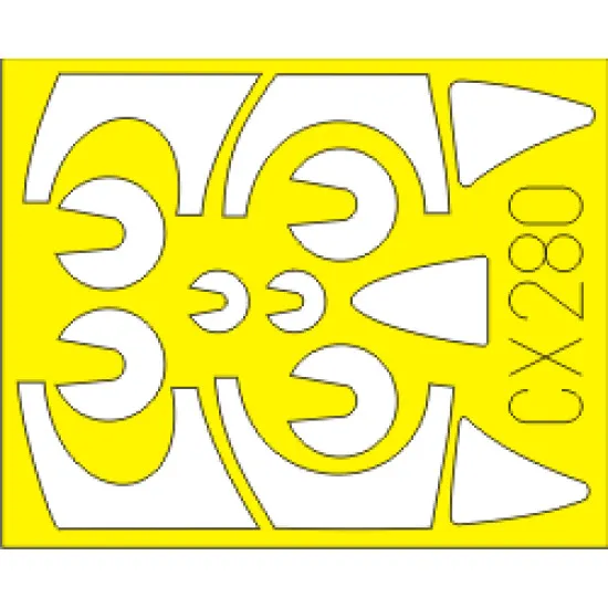 Eduard CX280 1/72 Buccaneer S.2B Sticker for Aircraft