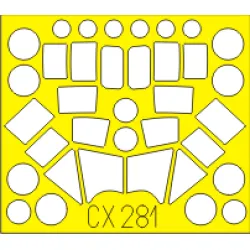 Eduard CX281 1/72 C-27J Spartan Sticker for Aircraft