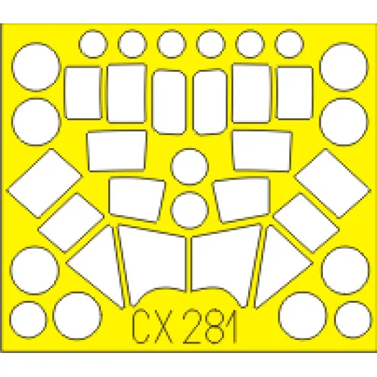 Eduard CX281 1/72 C-27J Spartan Sticker for Aircraft