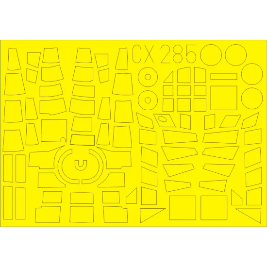 Eduard CX285 1/72 BV 141 Sticker for Aircraft