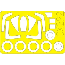 Eduard CX292 1/72 F9F-2 Sticker for Aircraft