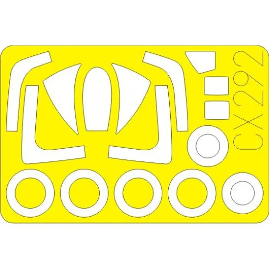 Eduard CX292 1/72 F9F-2 Sticker for Aircraft