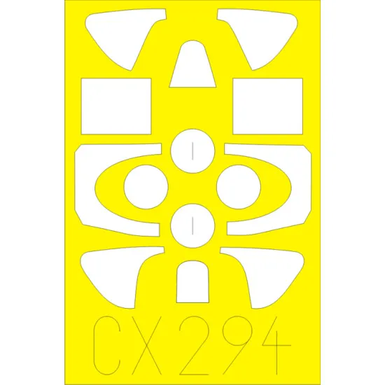 Eduard CX294 1/72 Spitfire Mk.I Sticker for Aircraft