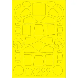Eduard CX299 1/72 Valiant BK Mk.I Sticker for Aircraft