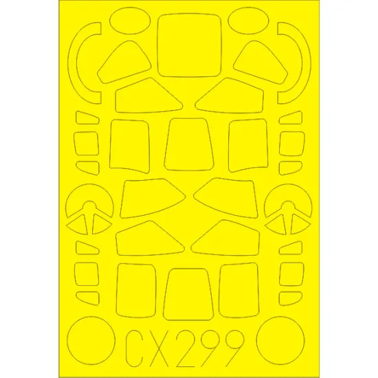 Eduard CX299 1/72 Valiant BK Mk.I Sticker for Aircraft