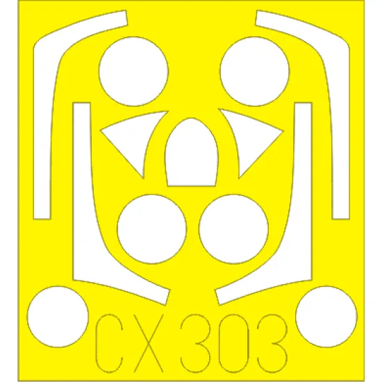 Eduard CX303 1/72 T-33 Sticker for Aircraft