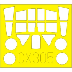 Eduard CX305 1/72 P-40B Sticker for Aircraft