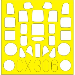 Eduard CX306 1/72 A6M2 Zero Sticker for Aircraft