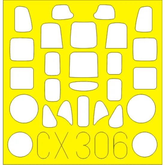 Eduard CX306 1/72 A6M2 Zero Sticker for Aircraft