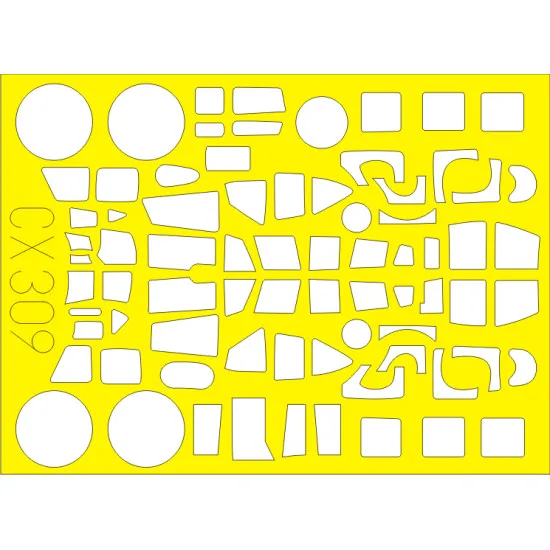 Eduard CX309 1/72 Ju 88A-4 Sticker for Aircraft