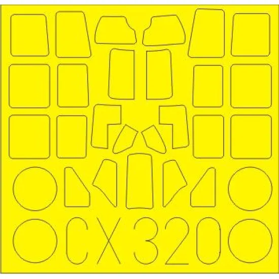 Eduard CX320 1/72 A6M5 Sticker for Aircraft