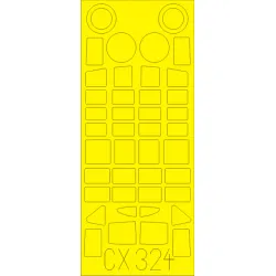 Eduard CX324 1/72 SB2C-4 Sticker for Aircraft